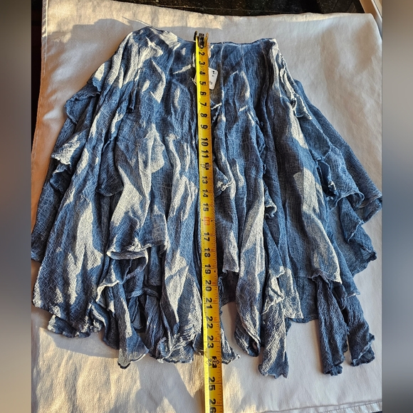 Free People Susanna Knee-Length Midi Skirt Sz S - Picture 4 of 10